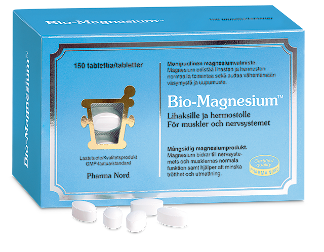 Bio-Magnesium-Pharma Nord-Hyvinvoinnin Tavaratalo