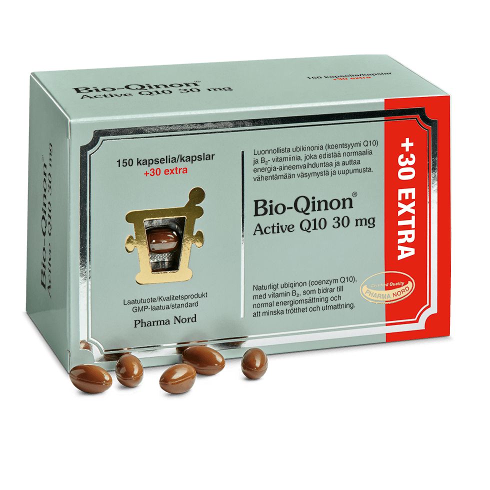 Bio-Qinon Q10, 30 mg-Pharma Nord-Hyvinvoinnin Tavaratalo