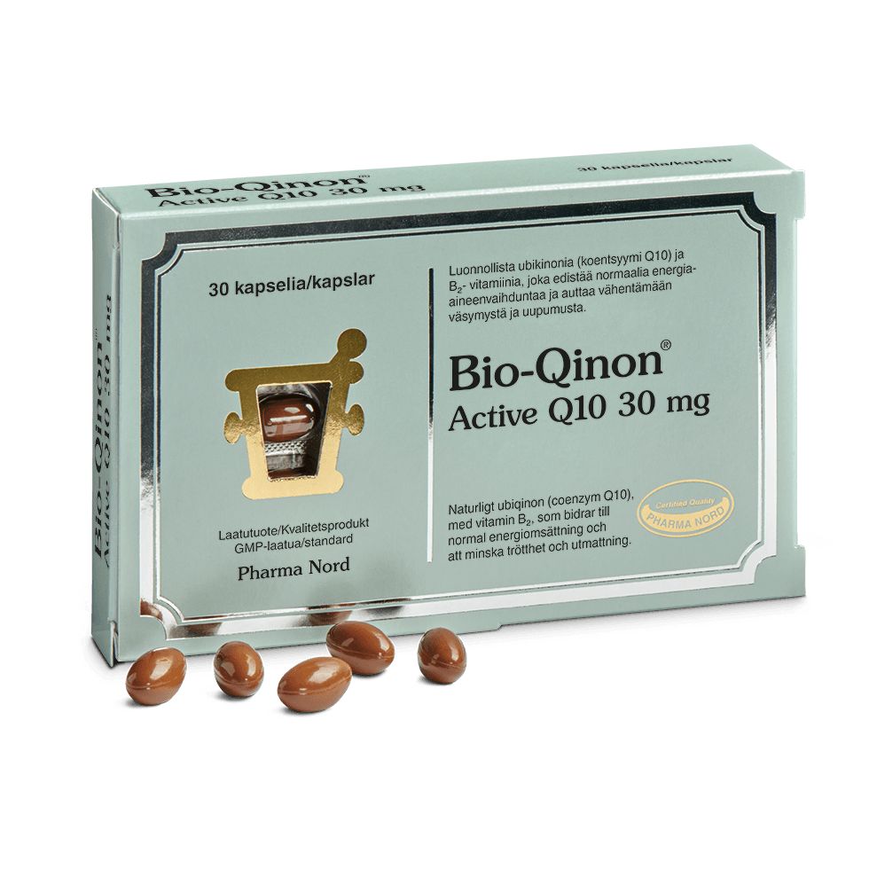 Bio-Qinon Q10, 30 mg-Pharma Nord-Hyvinvoinnin Tavaratalo