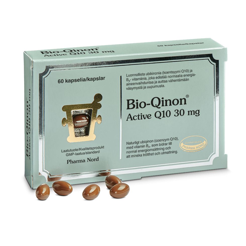 Bio-Qinon Q10, 30 mg-Pharma Nord-Hyvinvoinnin Tavaratalo