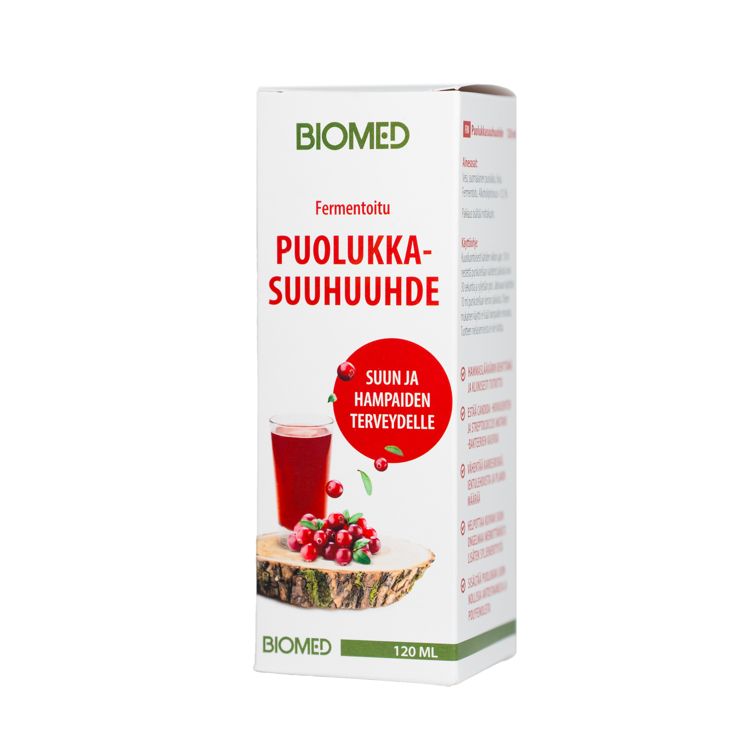 Biomed Puolukkasuuhuuhde-Biomed-Hyvinvoinnin Tavaratalo