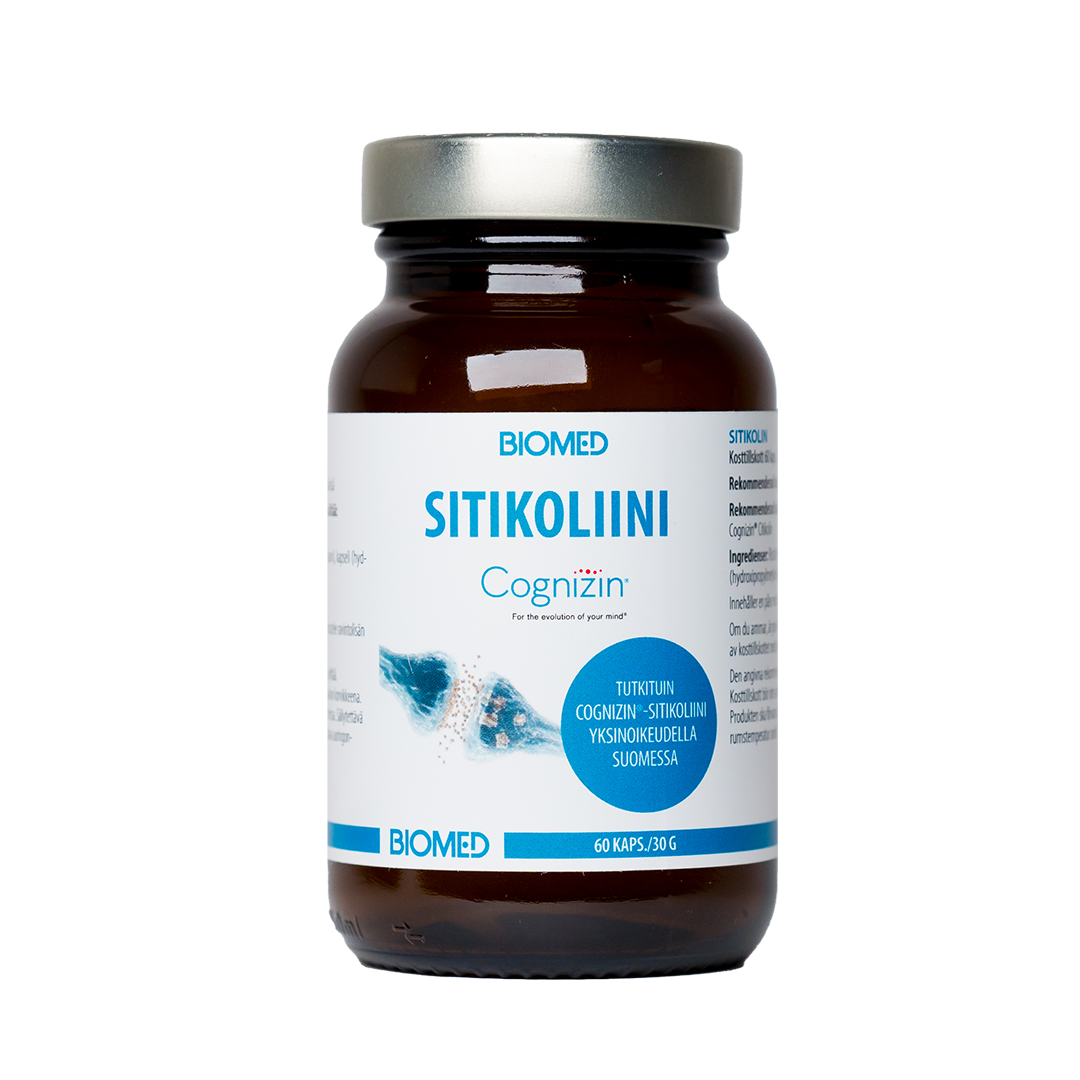 Biomed Sitikoliini Cognizin-Biomed-Hyvinvoinnin Tavaratalo