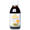 Biomed Yrttimikstuura -pullo mustaa taustaa vasten, yhdeksän yrtin kihokki-yrttivalmiste, 150 ml