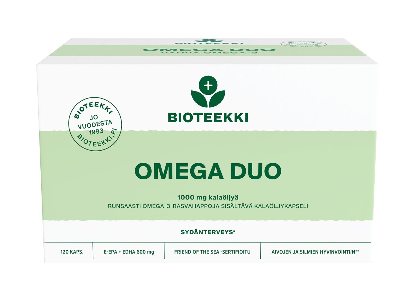 Bioteekin Omega Duo-Bioteekin-Hyvinvoinnin Tavaratalo
