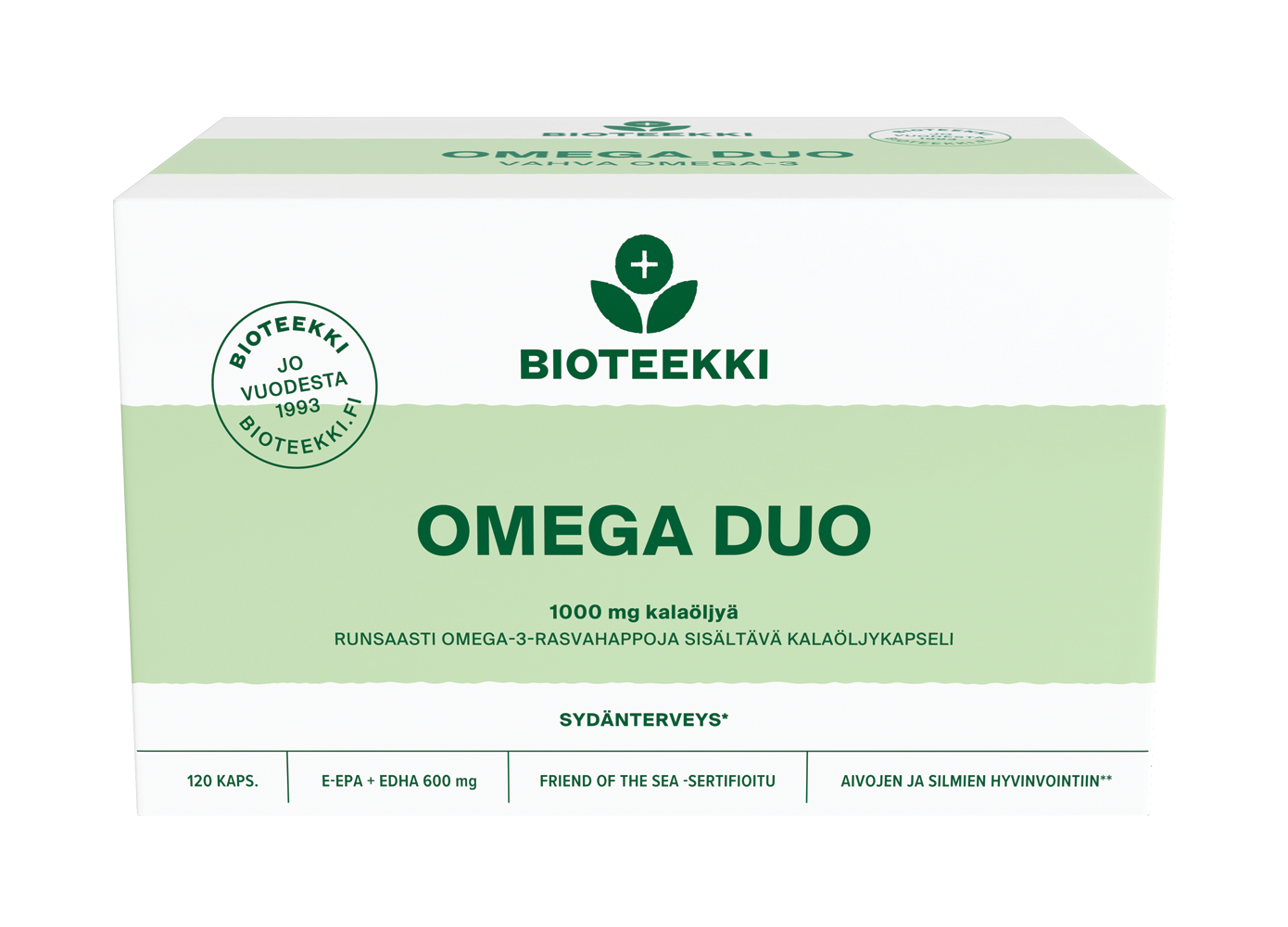 Bioteekin Omega Duo-Bioteekin-Hyvinvoinnin Tavaratalo