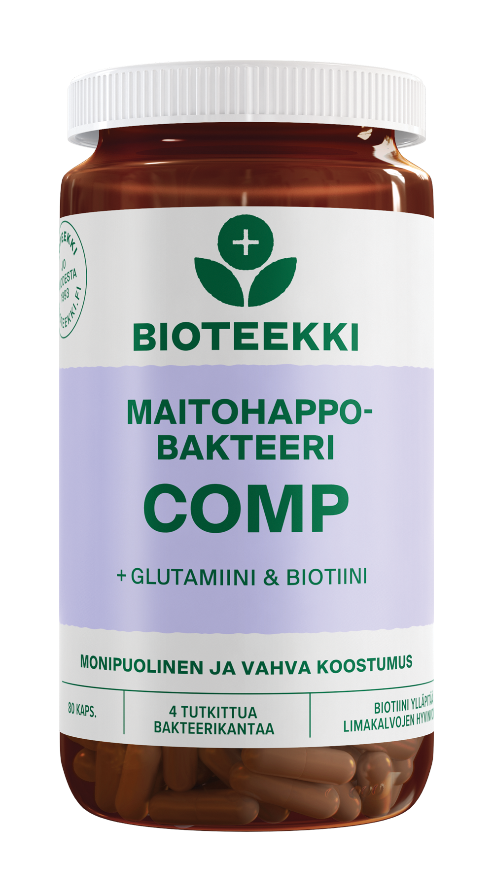 Bioteekki Maitohappobakteeri Comp