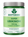 Bioteekki Super Ubikinoni Q10 100 mg öljykapselit, B1- ja E-vitamiini, 60 kapselia