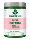 Bioteekki Super Biotiini 5500 mikrog-Bioteekin-Hyvinvoinnin Tavaratalo
