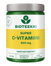 Bioteekki Super C-vitamiini 500 mg-Bioteekin-Hyvinvoinnin Tavaratalo