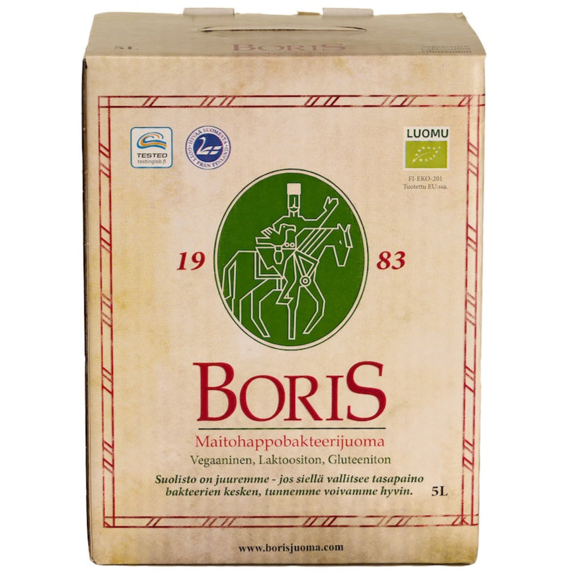 Boris Luomu Maitohappobakteerijuoma-Boris-Hyvinvoinnin Tavaratalo