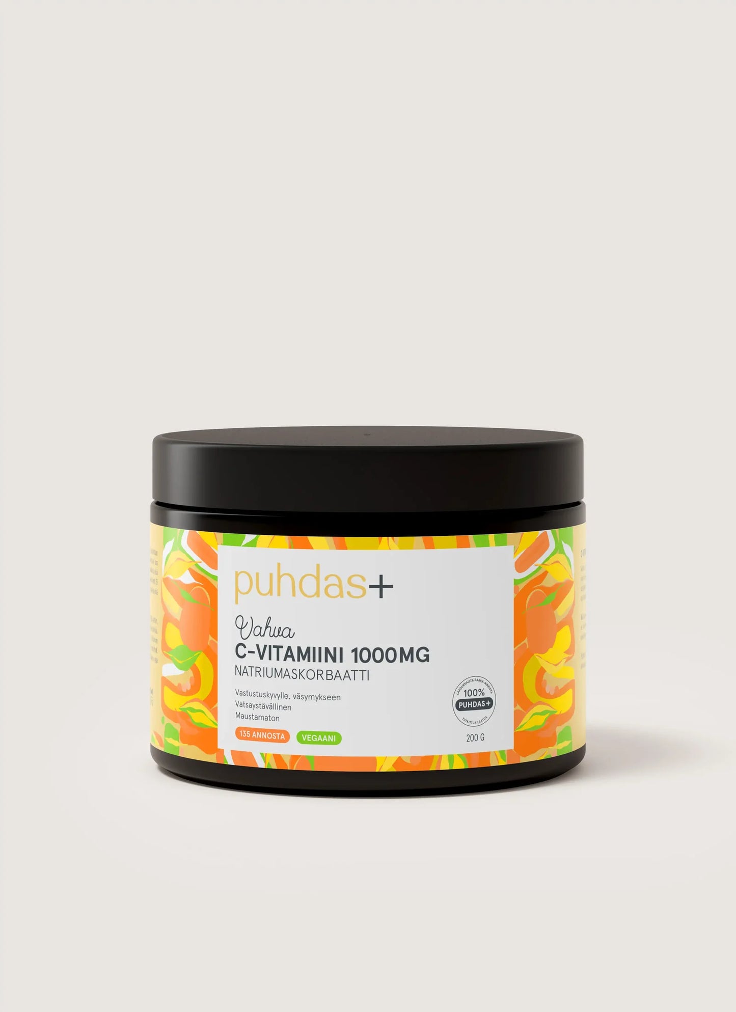 Puhdas+ C-vitamiinijauhe 1000 mg