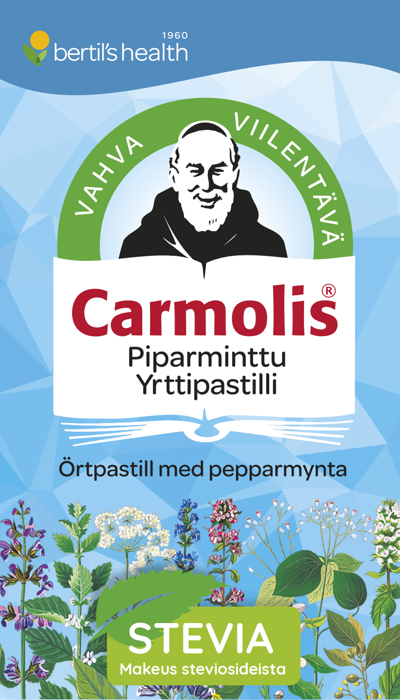 Carmolis Yrttipastilli Piparminttu-Carmolis-Hyvinvoinnin Tavaratalo