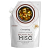 Clearspring Luomu Tumma Miso 300 g – japanilainen Genmai-riisimiso uudelleensuljettavassa pussissa