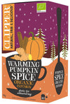 Clipper Pumpkin Spice luomuhauduke 20 pussia – kofeiiniton syksyinen maustehauduke