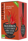 Clipper Rooibos & Kaneli luomuhauduke 20 pussia – kofeiiniton mausteinen rooibos