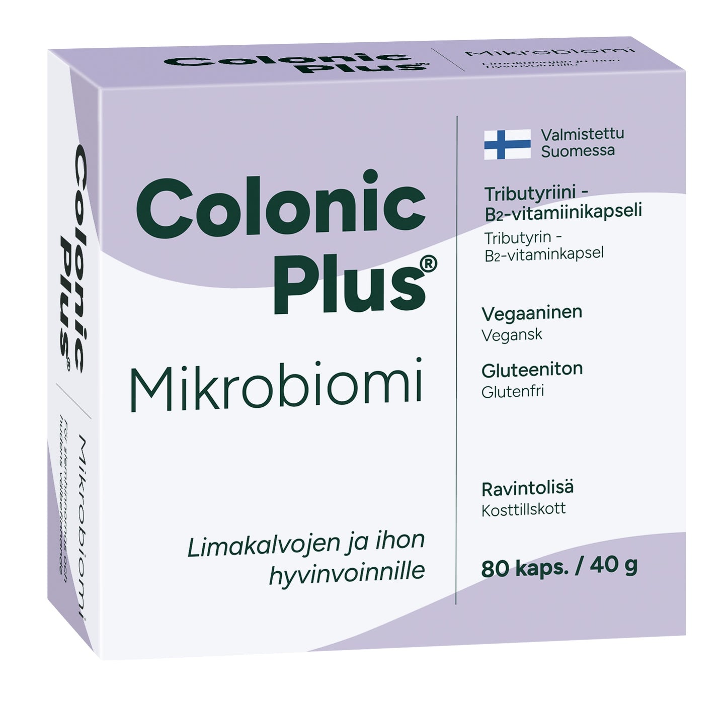 Colonic Plus Mikrobiomi-Hankintatukku-Hyvinvoinnin Tavaratalo
