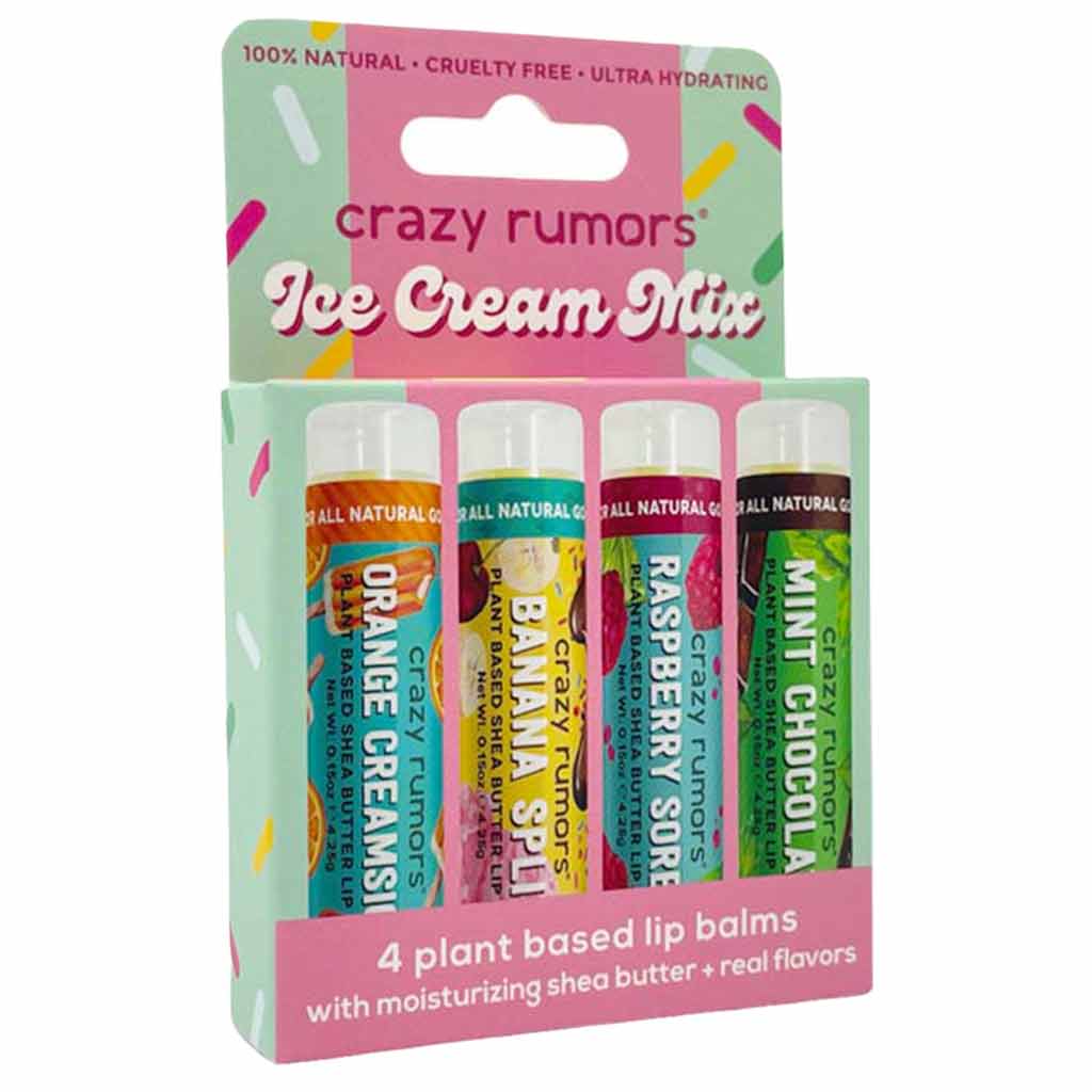 Crazy Rumors Ice Cream Mix 4-pack-Crazy Rumors-Hyvinvoinnin Tavaratalo