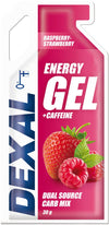 Dexal Energiageeli Vadelma-Mansikka + Kofeiini