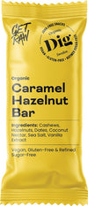 Dig Luomu Karamelli-Hasselpähkinäpatukka-Dig-Hyvinvoinnin Tavaratalo