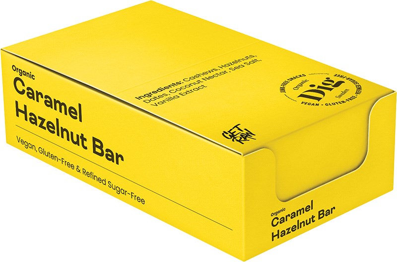 Dig Luomu Karamelli-Hasselpähkinäpatukka-Dig-Hyvinvoinnin Tavaratalo