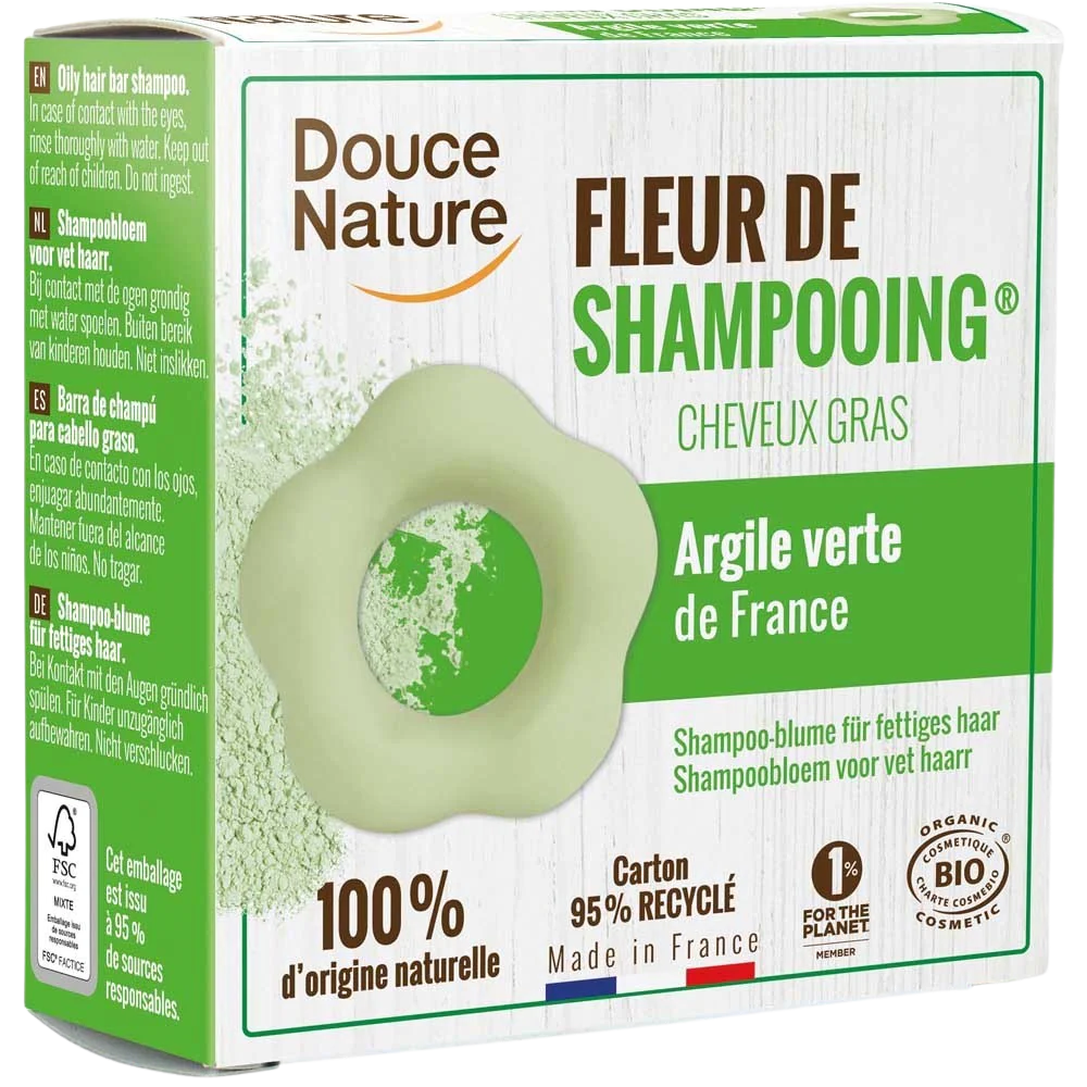 Douce Nature Palashampoo Helposti Rasvoittuville Hiuksille-Douce Nature-Hyvinvoinnin Tavaratalo
