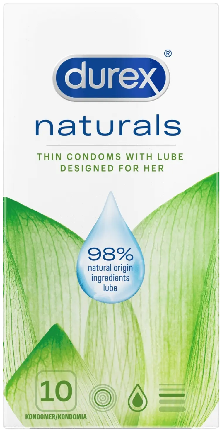 Durex Naturals Kondomi-Durex-Hyvinvoinnin Tavaratalo