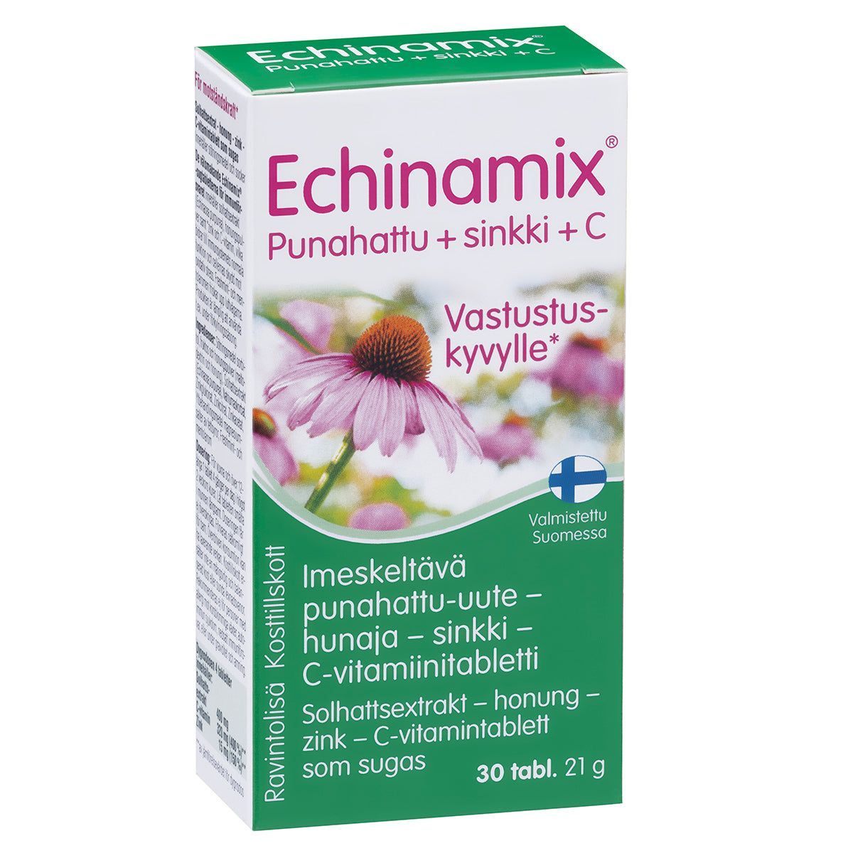 Echinamix Punahattu + Sinkki + C-Hankintatukku-Hyvinvoinnin Tavaratalo