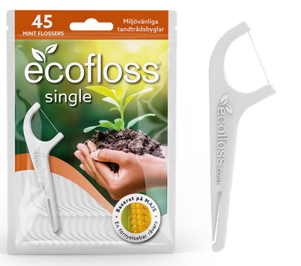 Ecofloss Single Hammaslankain-Ecofloss-Hyvinvoinnin Tavaratalo
