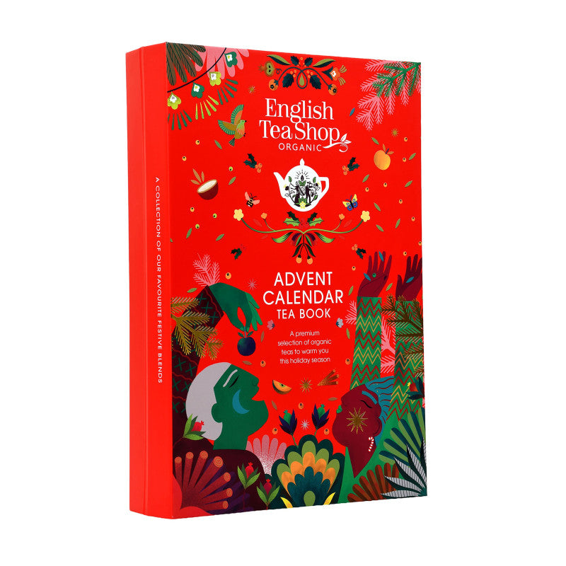 English Tea Shop teejoulukalenteri, 25 luukkua ja 13 luomuteemakua