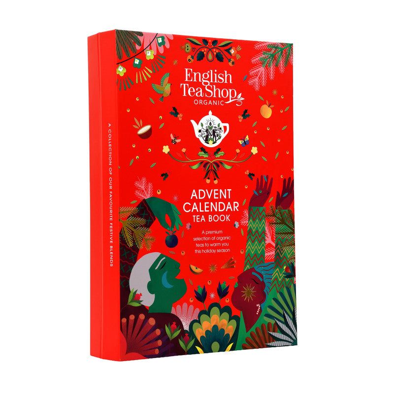 English Tea Shop teejoulukalenteri, 25 luukkua ja 13 luomuteemakua