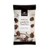 Foodin Suklaalakritsitaateli 130 g -pussi edestä, Avainlippu-merkki