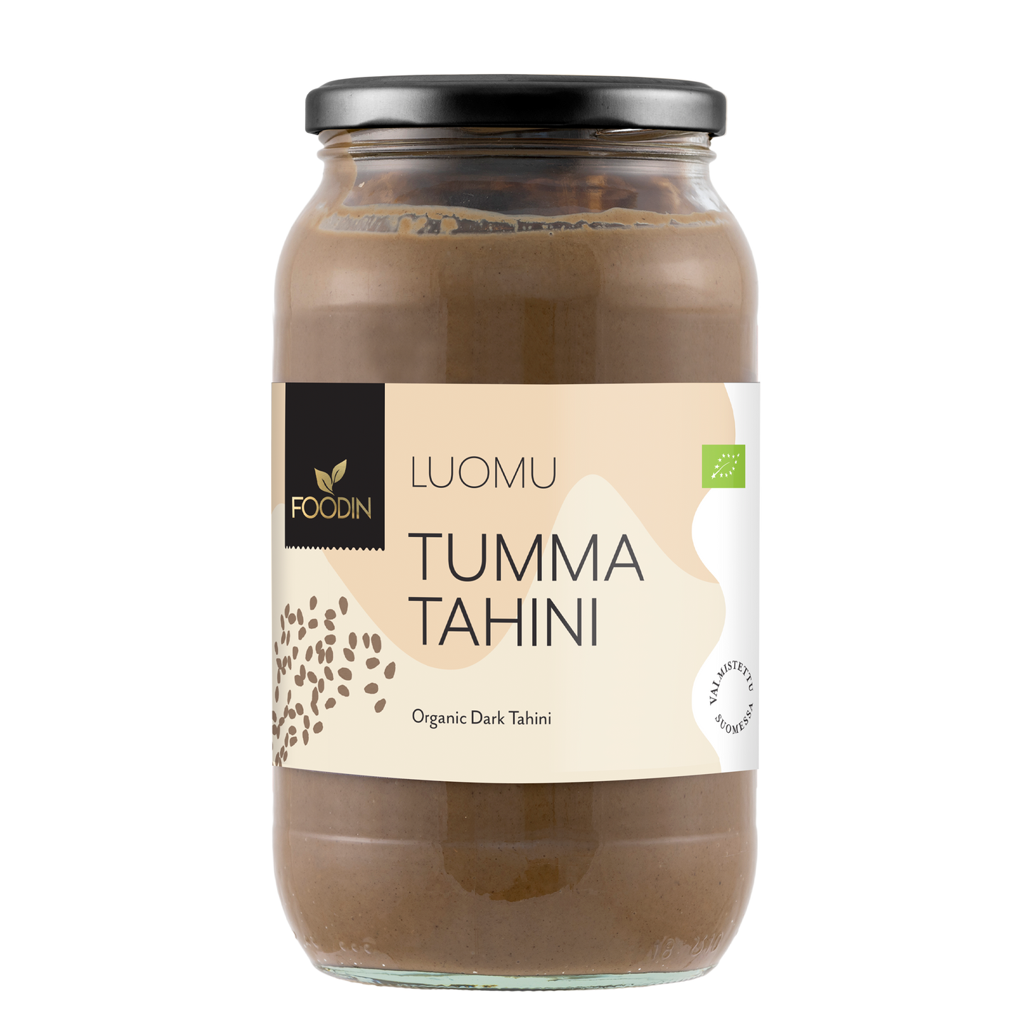Foodin Luomu Tahini Tumma-Foodin-Hyvinvoinnin Tavaratalo