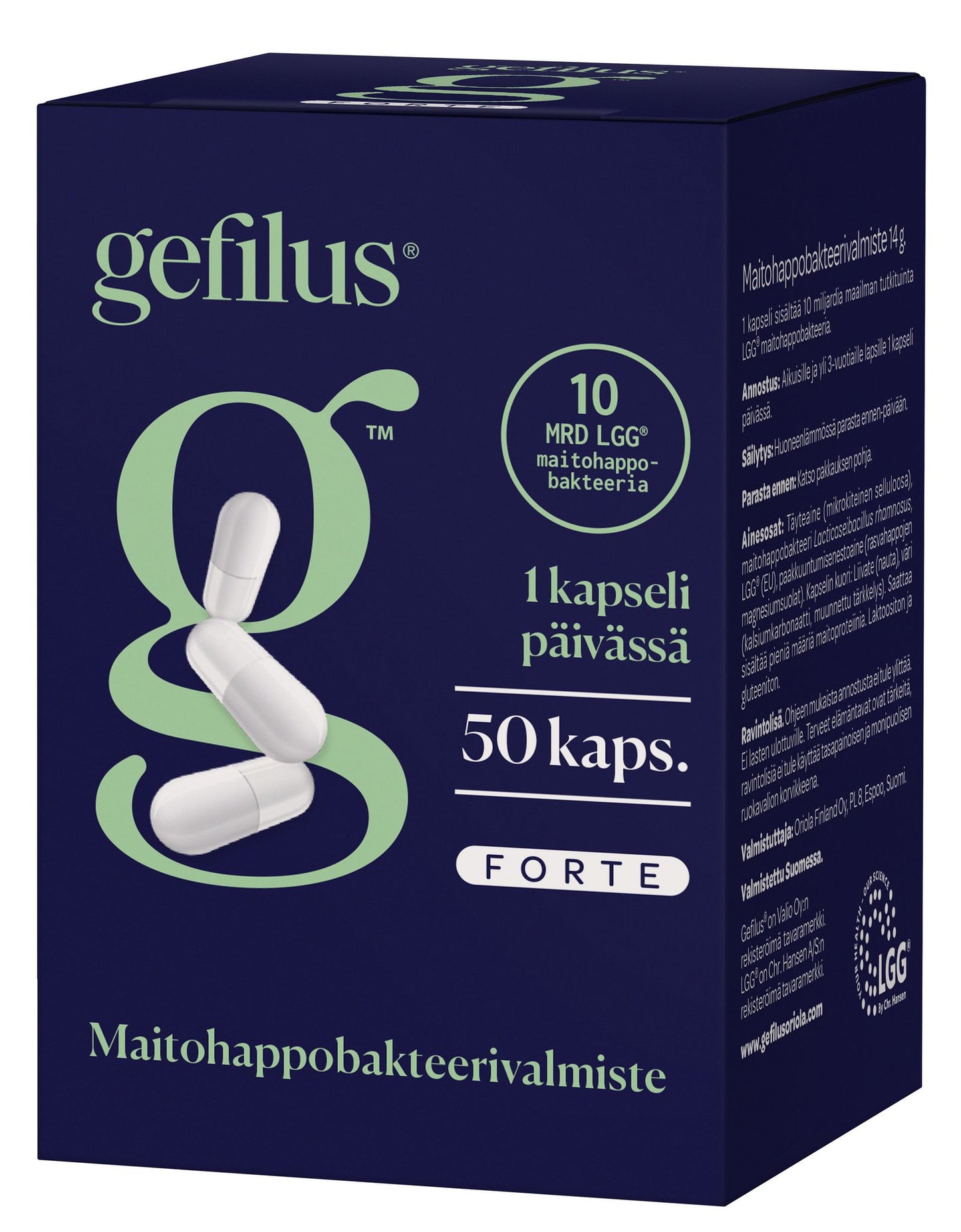 Gefilus Forte kapseli