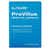 GutGuide ProVillus -pakkaus edestä, 2000 miljoonaa bakteeria, herkälle suolistolle