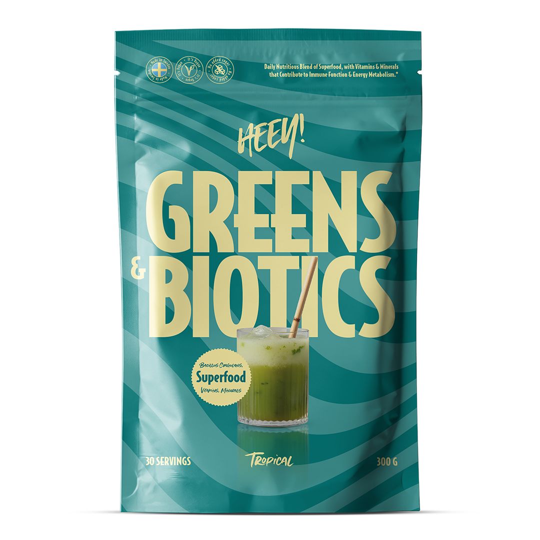 Heey! Greens & Biotics Superfood-Heey!-Hyvinvoinnin Tavaratalo