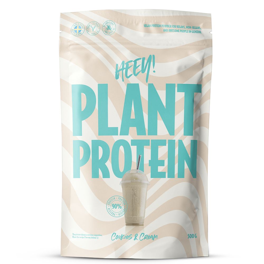 Heey! Plant Protein Cookies & Cream-Heey!-Hyvinvoinnin Tavaratalo