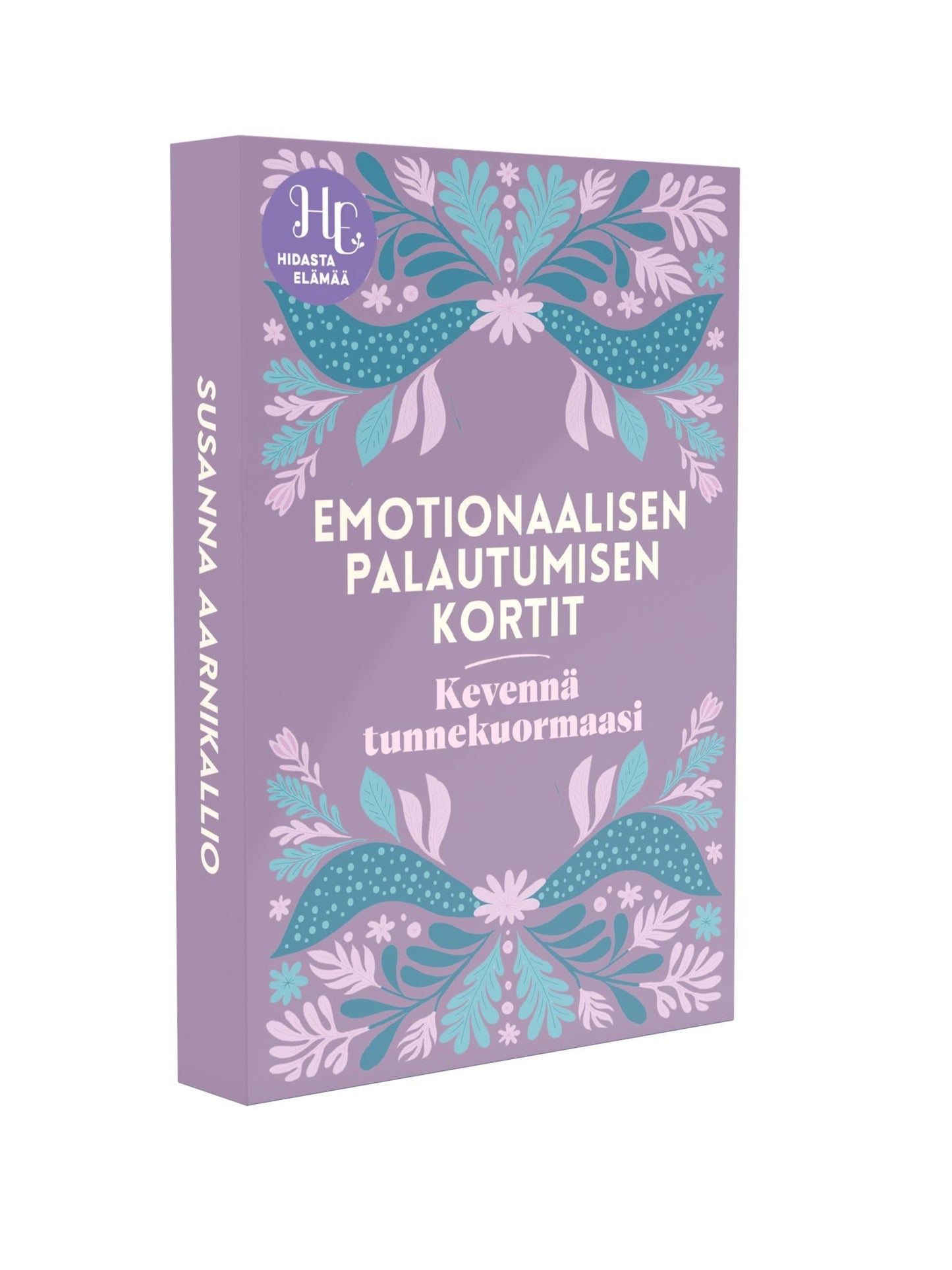 Emotionaalisen palautumisen kortit – Susanna Aarnikallion 44 kortin tunnekuormaa keventävä pakka 