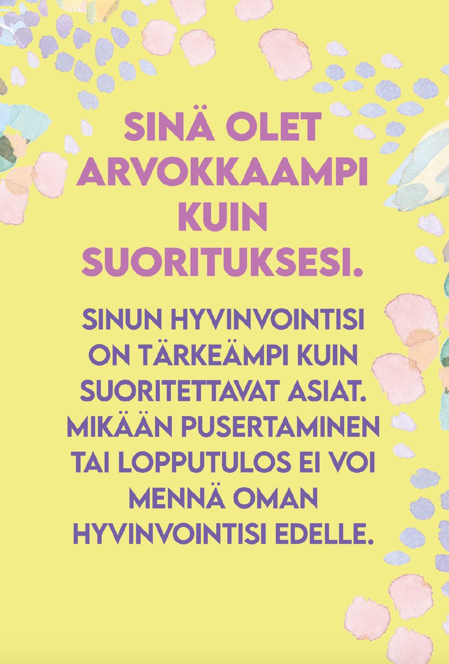 Hidasta Elämää Tsemppikortit-Hidasta Elämää-Hyvinvoinnin Tavaratalo