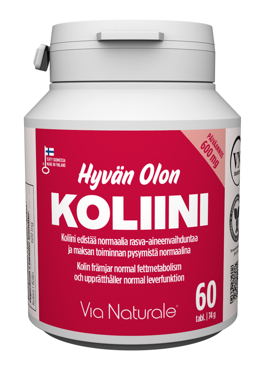 Hyvän Olon Koliini-Via Naturale-Hyvinvoinnin Tavaratalo