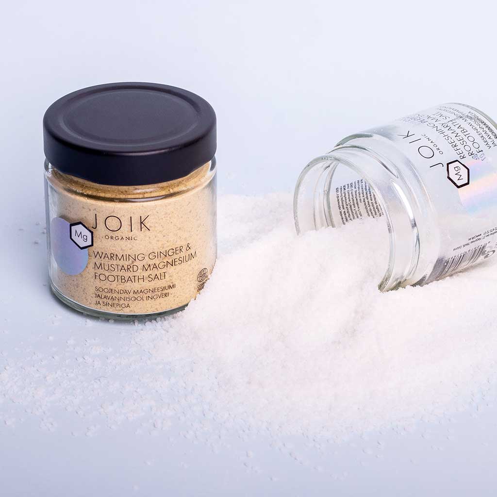 JOIK Organic Warming Magnesium Jalkakylpysuola-JOIK Organic-Hyvinvoinnin Tavaratalo