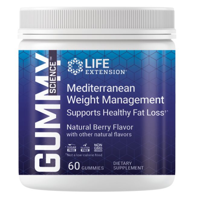Life Extension Gummy Science Mediterranean Weight Management-Life Extension-Hyvinvoinnin Tavaratalo