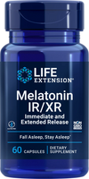 Life Extension Melatonin IR/XR-Life Extension-Hyvinvoinnin Tavaratalo