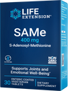 Life Extension SAMe 400 mg-Life Extension-Hyvinvoinnin Tavaratalo