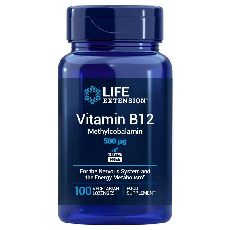 Life Extension Vitamin B12-Life Extension-Hyvinvoinnin Tavaratalo