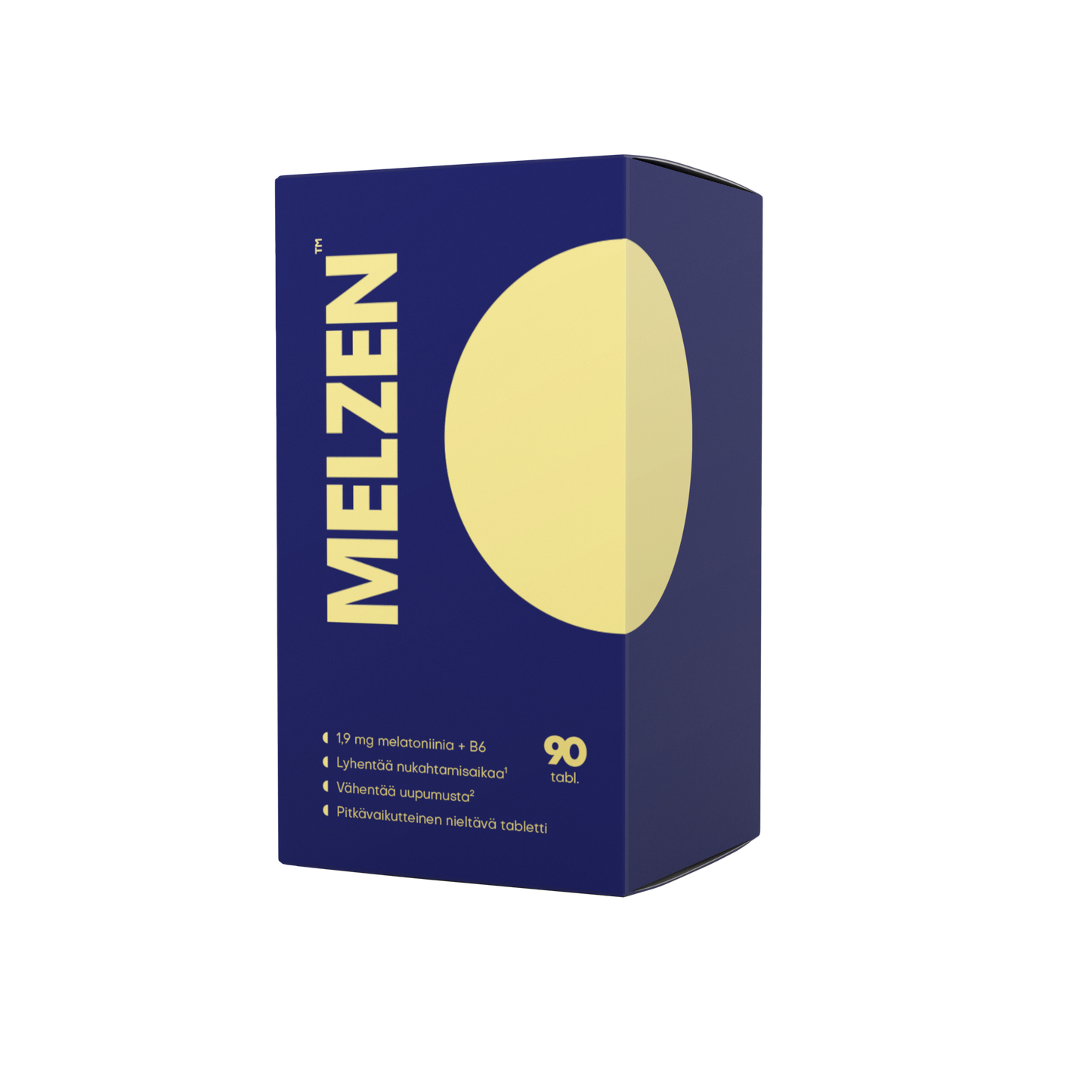 MELZEN Pitkävaikutteinen Melatoniini 1,9 mg + B6-vitamiini-MELZEN-Hyvinvoinnin Tavaratalo