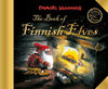 Book cover for The Book of Finnish Elves by Mauri Kunnas. Hardcover format with a matte finish. Illustration shows an elf wearing a red hat and white beard seated by a lit fireplace, set against a dark background. Gold ribbon at the top reads “Classic from the Land of Elves.” Title and author’s name are visible in bold, stylized font. No hands or human figures present except for illustrated elf.