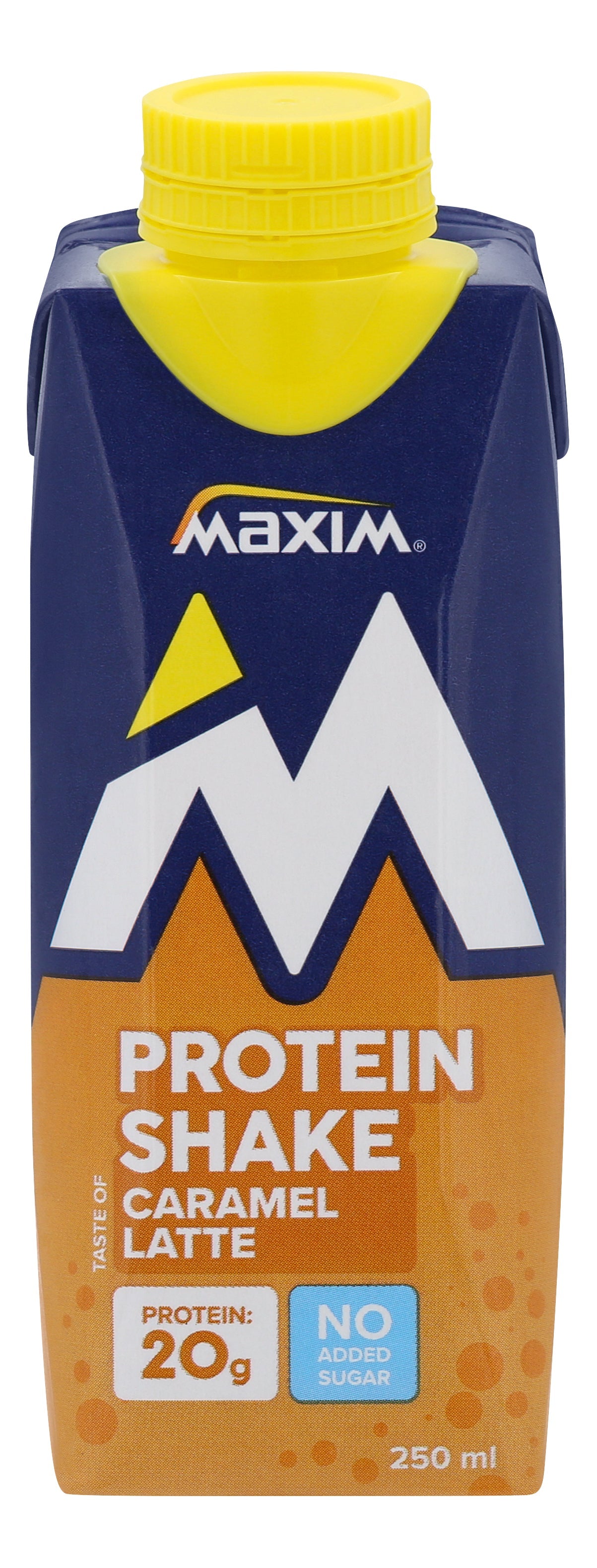 Maxim Caramel Latte Proteiinijuoma 8-pack  (Parasta ennen 03.07.2026)