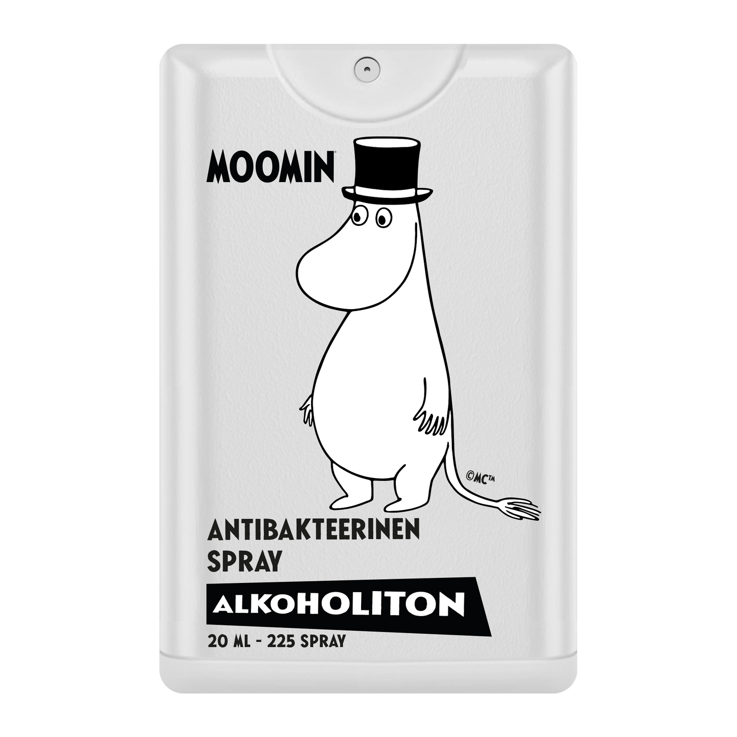 Moomin Alkoholiton Antibakteerinen Käsisuihke-Moomin-Hyvinvoinnin Tavaratalo