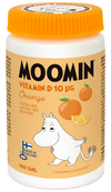 Moomin® D-vitamiini 10 µg Appelsiini