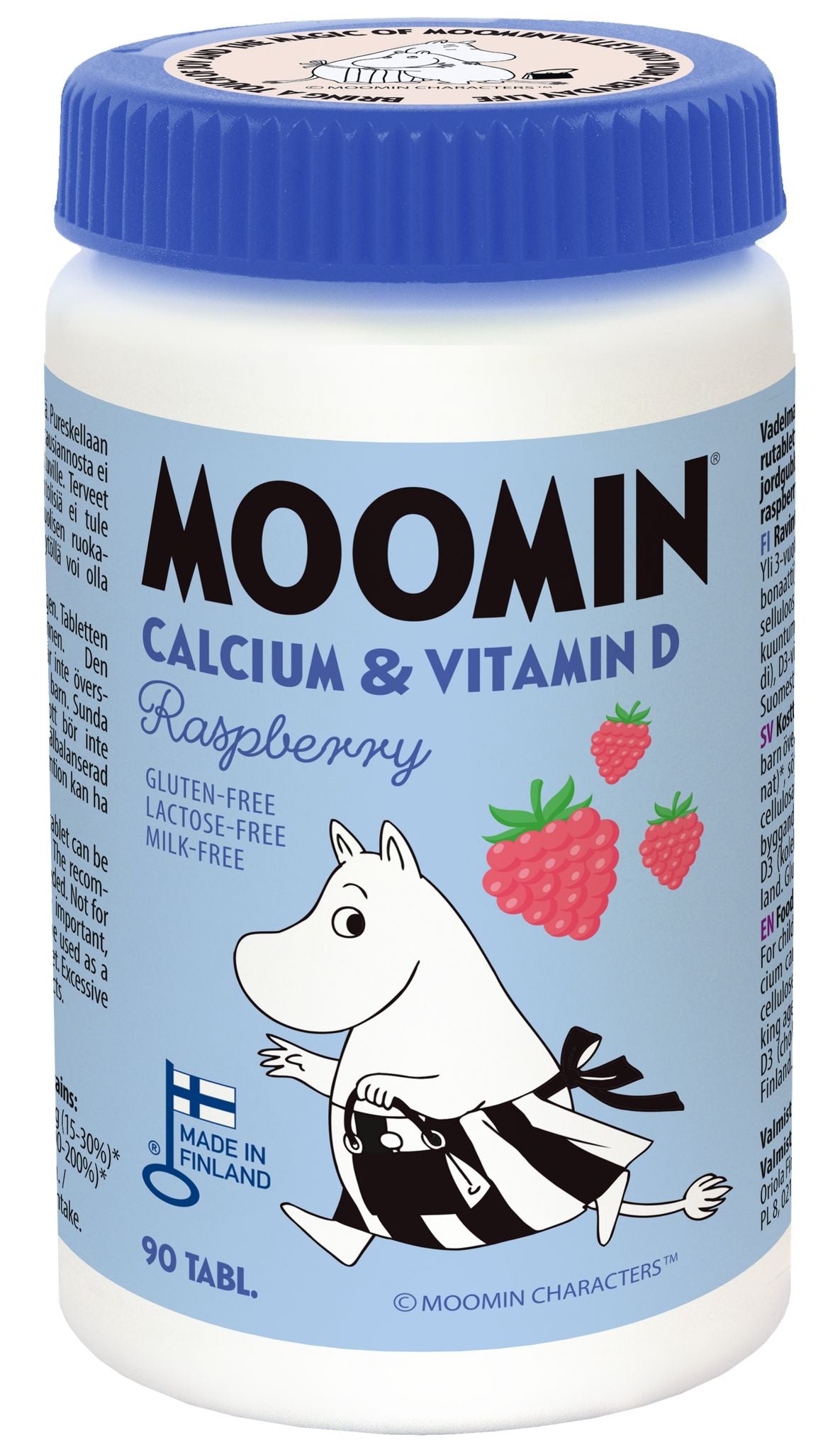 Moomin® Kalsium & D-vitamiini